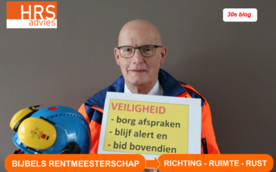 Veiligheid borg afspraken blijf alert en bid bovendien