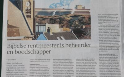 Bijbelse rentmeester is beheerder en boodschapper